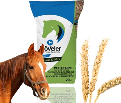 Zdjęcie produktu dla Hoveler Pasza Podstawowa Dla Młodych Koni Original Vollkorn-D-Mix 20kg