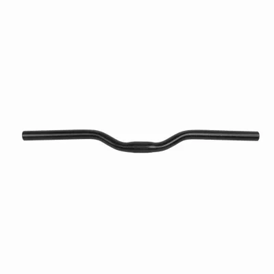 Productafbeelding van Aluminium, stuur voor fixie fiets, diameter 25,4 mm, lengte 520 mm, zwart, ideaal voor fixie racefietsen