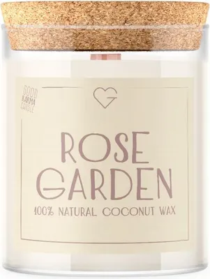 Obrázek produktu pro Goodie Svíčka s dřevěným praskajícím knotem - Rose Garden 160 g