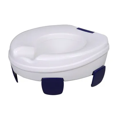 Produktbild von Sahag 580540 Sitz de Toilettensitz Hartschale de Toilettensitz Kunststoff Kunststoff Blau, White