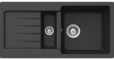 Produktbild von Schock Typos D-150 S A Onyx - TYPD150SAGON Granitspüle
