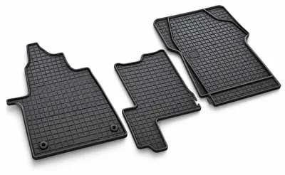 Immagine prodotto di Tappetini in gomma adatti a Citroen Jumpy & Spacetourer dal 2016> Tappetini in gomma anteriori completi di protezione anti-gomma per tutte le stagioni