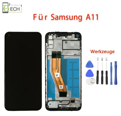 Produktbild von LCD Display für Samsung A11 A115F mit Rahmen Touch Screen Bildschirm