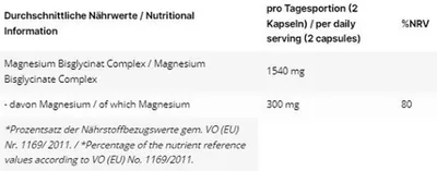 Produktbild von INLEAD Magnesium Bisglycinate 120 Kapseln