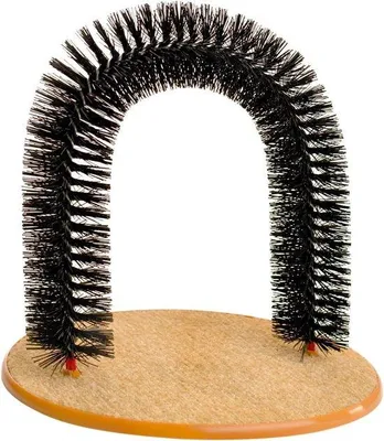 Produktbild von Famanu Katzenbogen zur Massage und Fellpflege - Entspannung mit Katzenminze