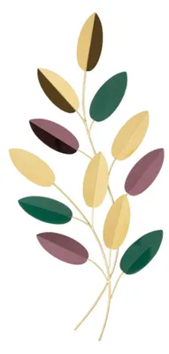 Image de Mauro Ferretti Décoration murale Buntes 31x1,9x61 cm multicolore