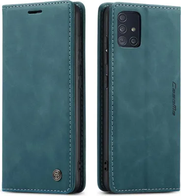 Produktbild von Samsung Galaxy A51 Hülle - CaseMe 013 Klapphülle - Blau