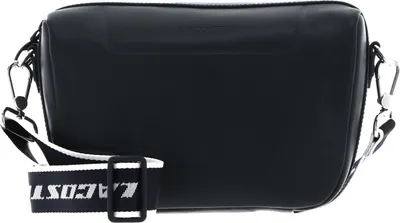 Produktbild von LACOSTE Leder Umhängetasche Lacoste Original Crossover Bag Sinople Marine 166 Blanc dunkelblau