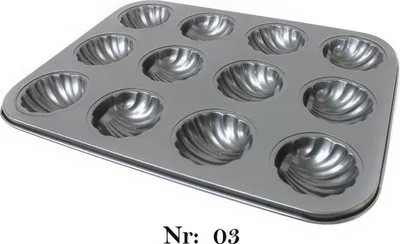 Produktbild von 2 stück Muffinform Backform Muffinförmchen Backblech Blechform Form  03