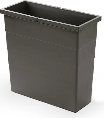 Immagine prodotto di Secchio da interno Hailo 1139009 414 x 158 x 350 mm grigio scuro 17 litri