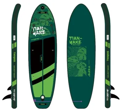 Produktbild von Aufblasbares Paddle Board, langlebiges Design, inklusive Zubehör, 5021531