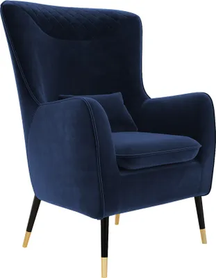 Produktbild von MIRJAN24 Sessel Lofner, Relaxsessel, Elegant Armsessel, Fernsehsessel, Sitzmöbel (Farbe: Magic Velvet 2216)