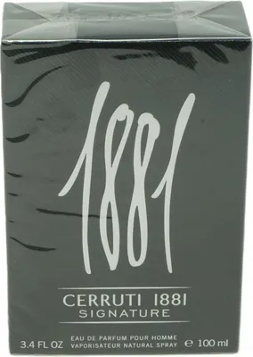Produktbild von Cerruti 1881 Signature Eau De Parfum 100 ml (man)
