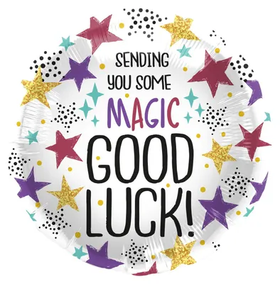 Produktbild von Good Luck Folienballon Magic 45cm