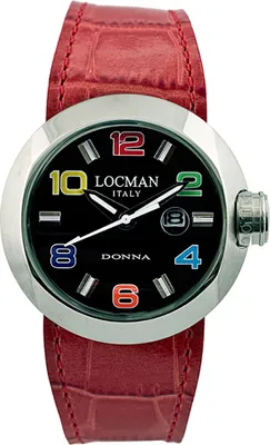 Produktbild von 042100BKNCO1PSR Italy Damenuhr Donna  Ref. 0421 Locman