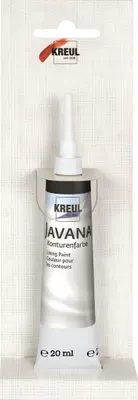 Produktbild von KREUL Javana Konturenfarbe Schwarz 20 ml Tube SB