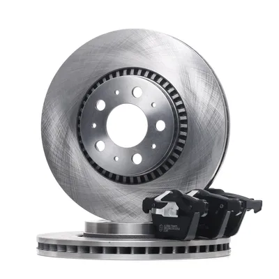 Produktbild von 2x BREMSSCHEIBEN Ø300mm mit Anti-Quietsch-Blech + BREMSBELÄGE VORNE