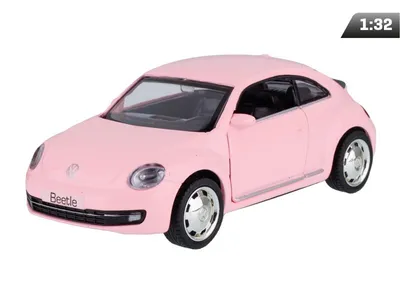 Image de Modèle réduit 1:32, RMZ VW New Beetle, rose