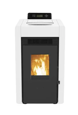 Produktbild von SCHENGER Pelletofen HLP3402 Weiß A++ 5,5kW Vollautomatisch+WIFI+Eco Modus