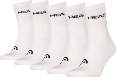Produktbild von HEAD Uni Socken, 5er Pack - ELEMENTS ALL SPORTS SHORT CREW ECOM, einfarbig Weiß 43-46