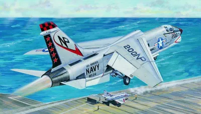 Obrázek produktu pro Trumpeter 2273 F-8J Crusader v měřítku 1/32