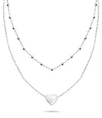 Immagine prodotto di Collana originale in argento doppio NCL63W