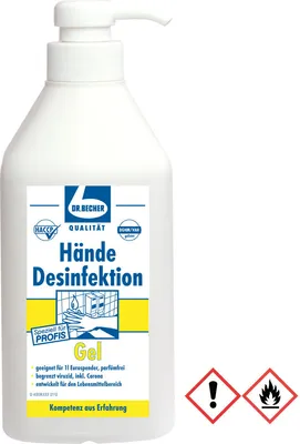Produktbild von Becher Händedesinfektionsgel 1,0 l