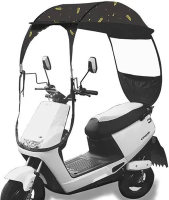 Produktbild von EDIBAZZAR | Universalregenschutz für MOTORROLLERSCOOTER gegen Regen und Wind