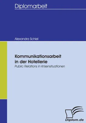 Produktbild von Kommunikationsarbeit in der Hotellerie