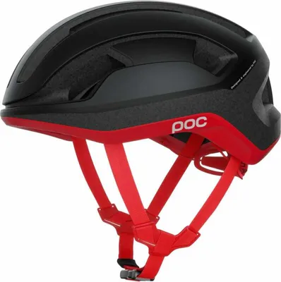 Produktbild von POC Omne Lite Uranium Black/Prismane Red Matt 50-56 Fahrradhelm