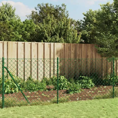 Zdjęcie produktu dla Ogrodzenie z siatki, zielone, 1,1x10 m