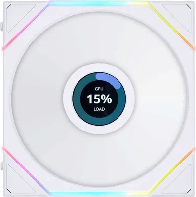 Obrázek produktu pro Lian Li UNI FAN TL LCD, Ventilátor, 14 cm, 400 ot/min, 1600 ot/min, Bílá