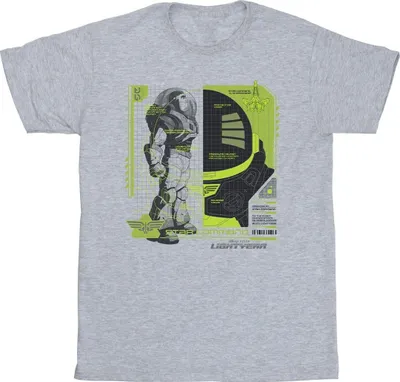 Produktbild von Disney - "Lightyear" T-Shirt für Herren BI50709 (S) (Grau)