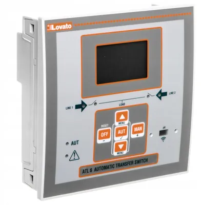 Image de Lovato ATL610 : Commutateur de transfert automatique AC/DC, 2 sources