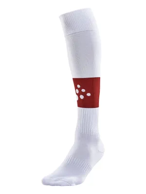 Produktbild von CRAFT Squad Sock Contrast White/Bright Red 43/45