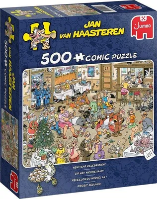 Productafbeelding van Puzzel xms new year ce 500st Plenty Gifts Spellen