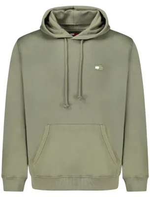 Produktbild von Nachhaltiges Herren-Langarm-Sweatshirt in Grün mit Stickerei-Detail