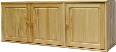 Produktbild von Hängeschrank Kiefer Vollholz massiv natur 024- Abmessung 50 x 120 x 60 cm (H x B x T)