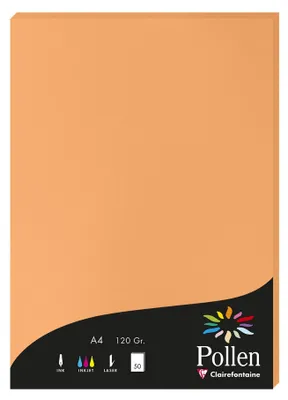 Produktbild von Clairefontaine 4208C, Kunstpapier, 120 g/m², 50 Blätter