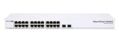 Obrázek produktu pro Mikrotik CRS326-24G-2S+RM, Řízený, L2, Gigabit Ethernet (10/100/1000)