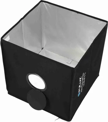 Produktbild von LED Fotografie Lichtkasten Portable Folding 10 Level Helligkeit Adjustable 3200K-6500K Dual Color Temperature Photo Studio Box