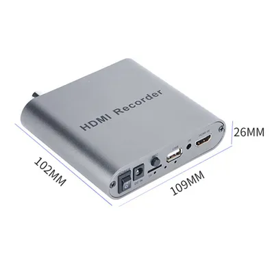 Produktbild von I40D Video Game Capture Recorder HD Videoaufnahme 1080P HDMI / VGA CVBS TV