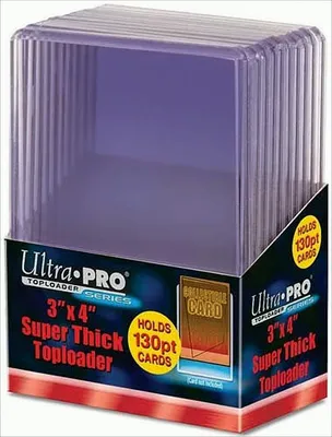 Produktbild von Ultra Pro Super Thick Toploader 3" x 4"