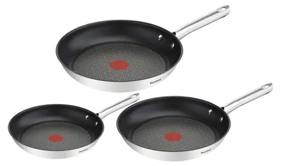 Obrázok produktu pre Tefal Duetto A704S3, Nerezová oceľ, Nerezová oceľ, Titán, Nerezová oceľ, 250 °C, Termo indikátor