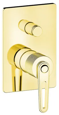 Produktbild von Sapho BEBÉ Unterputz-Duscharmatur, 2 Wege, Gold