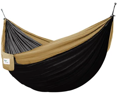 Produktbild von Doppel Reisehängematte Outdorr-black-sand wetterfest von Vivere