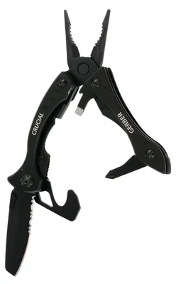 Zdjęcie produktu dla Gerber Crucial, Czarny, 139,7 mm, 141,7 g