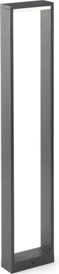 Image de Lampe d'allée LED ALP6W 3000K 80cm IP54 gris foncé