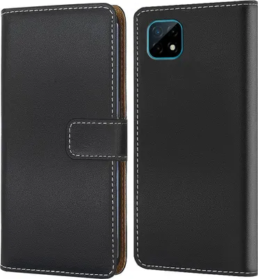 Produktbild von Handy Tasche für Realme C11 2021 Schutzhülle Bookstyle Etui Klapphülle Wallet Flip Cover Case Schwarz