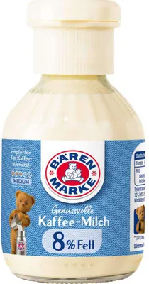 Einzelbild Bären Marke Kaffeetraum Kondensmilch Kaffeemilch 8% Fett 160ml
